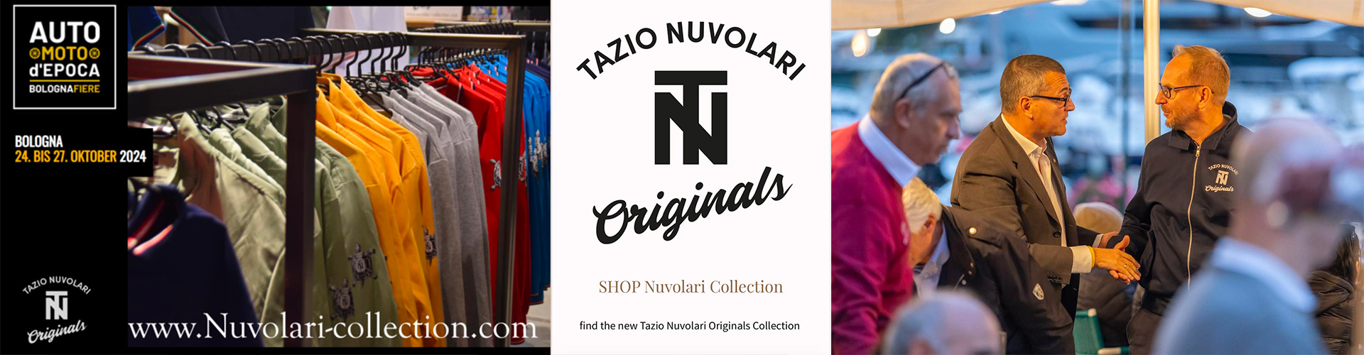 Tazio Nuvolari ORIGINALS - BOLOGNA